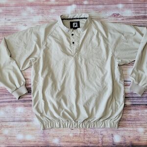 FootJoy Windbreaker Golf Tan M